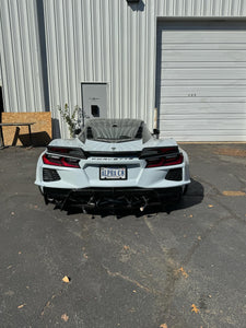 C8 Stingray Carbon Ducktail spoiler