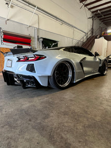 C8 Stingray Carbon Ducktail spoiler