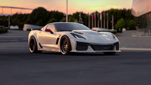 C7.5 Z06R bumper, Z07R splitter option