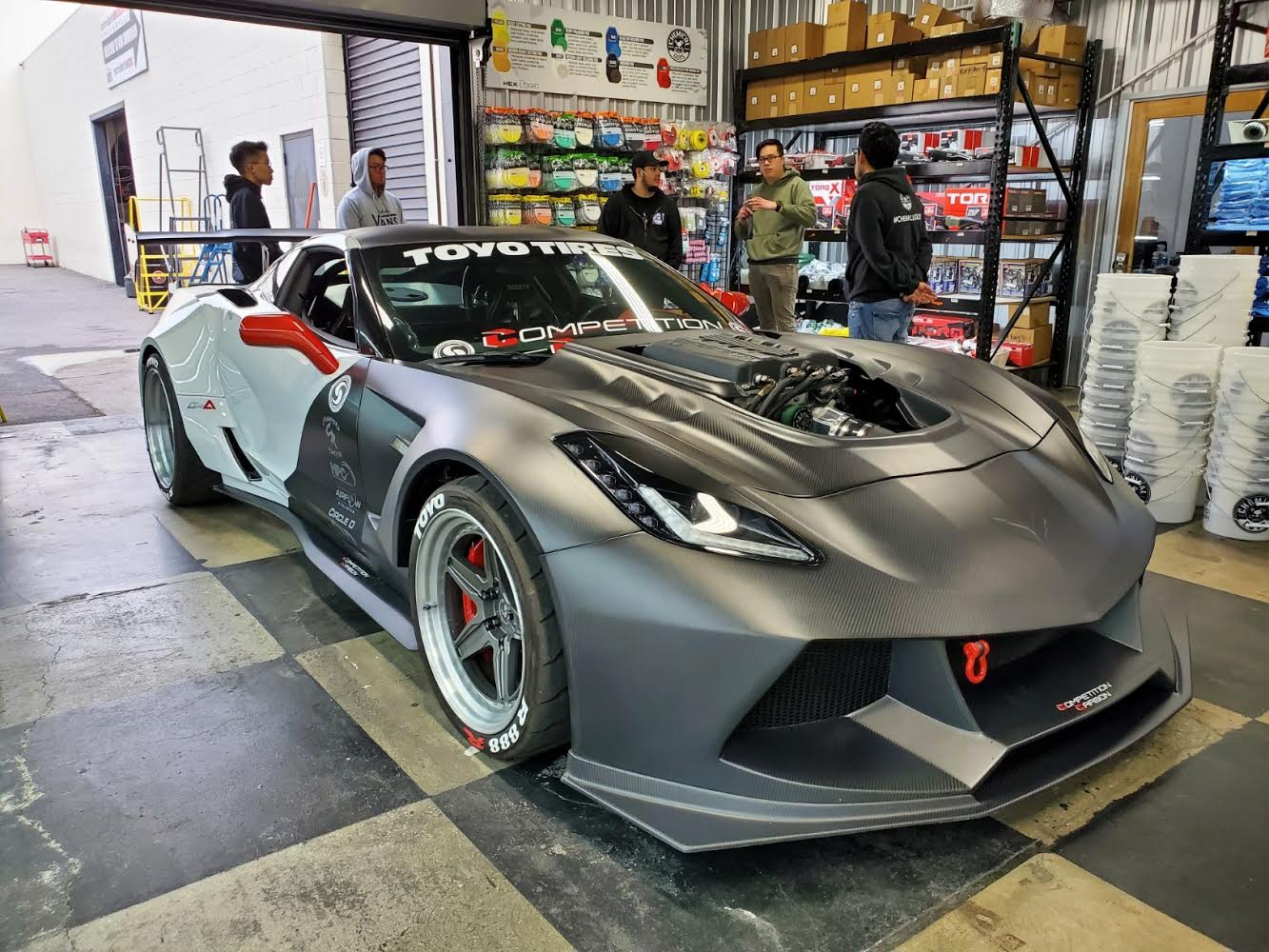 Corvette C7R Super Detail Kit Sku#: 2050 - Scale Motorsport